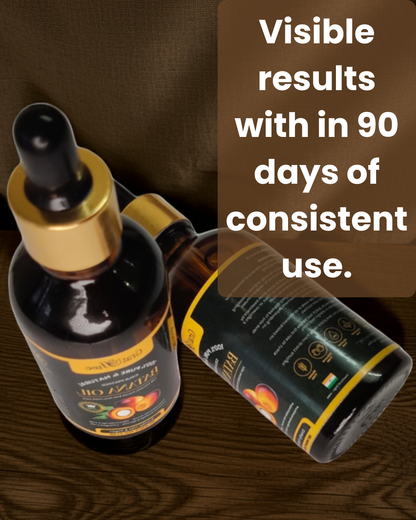 100% Pure Batana Oil for Hair Growth – Unrefined & Cold Pressed Batana Natural Hair Growth Oil | Strengthens, Repairs & Nourishes | Natural Moisturizer for Dry Scalp, Split Ends & All Hair Types