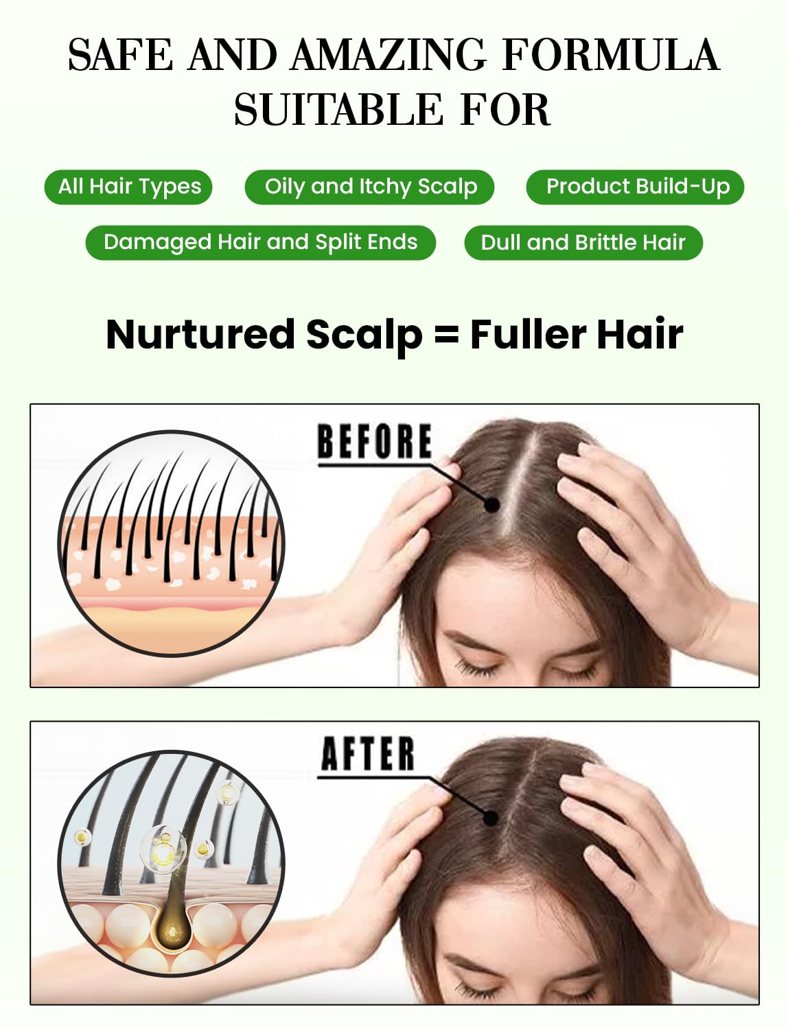 GratiHive Rosemary Hair Spray | 100% Natural Rosemary Water Scalp Revitalizer | Promotes Hair Growth, Reduces Hair Fall, Adds Shine | 200ml